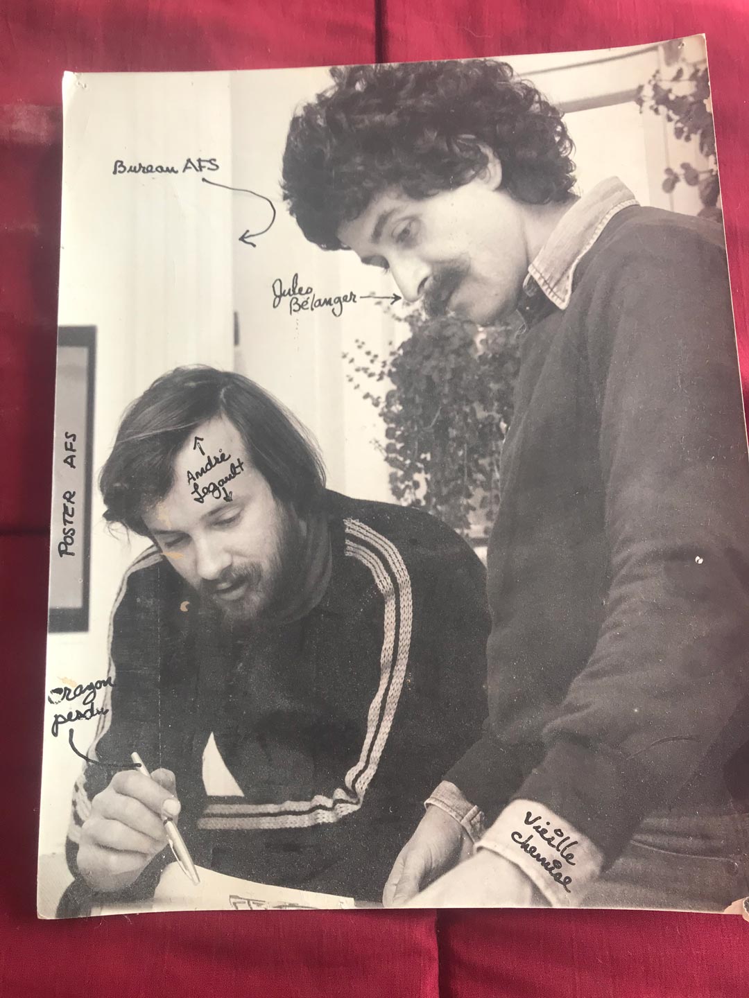 André Legault et Jules Bélanger