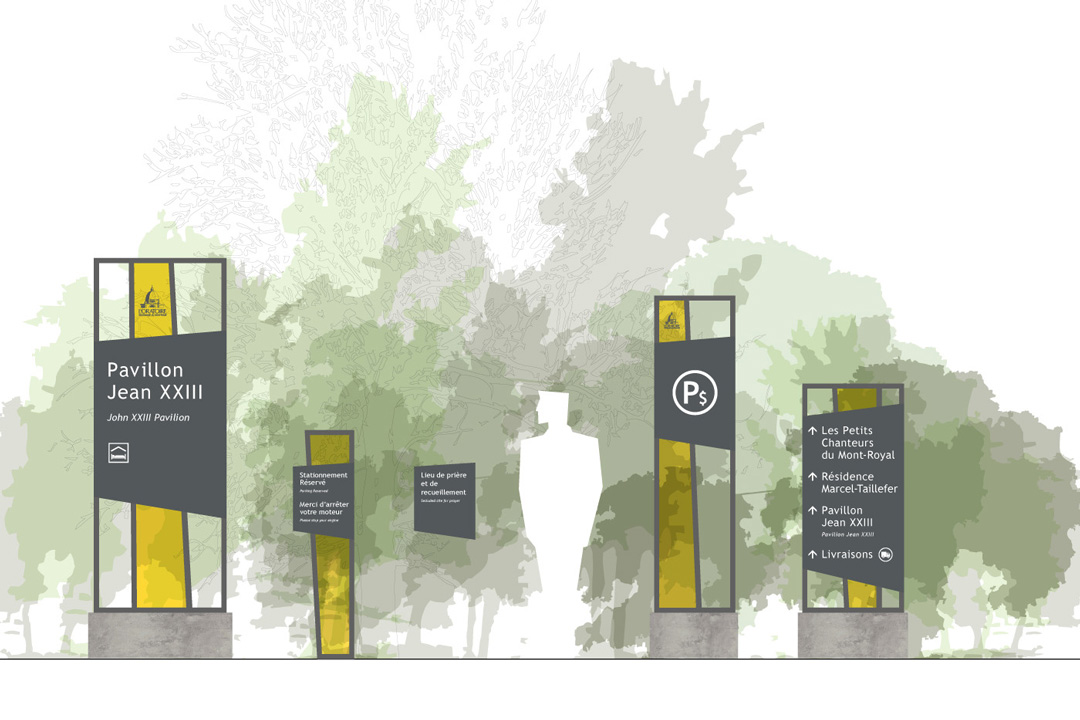 Nouvelle signalétique extérieure