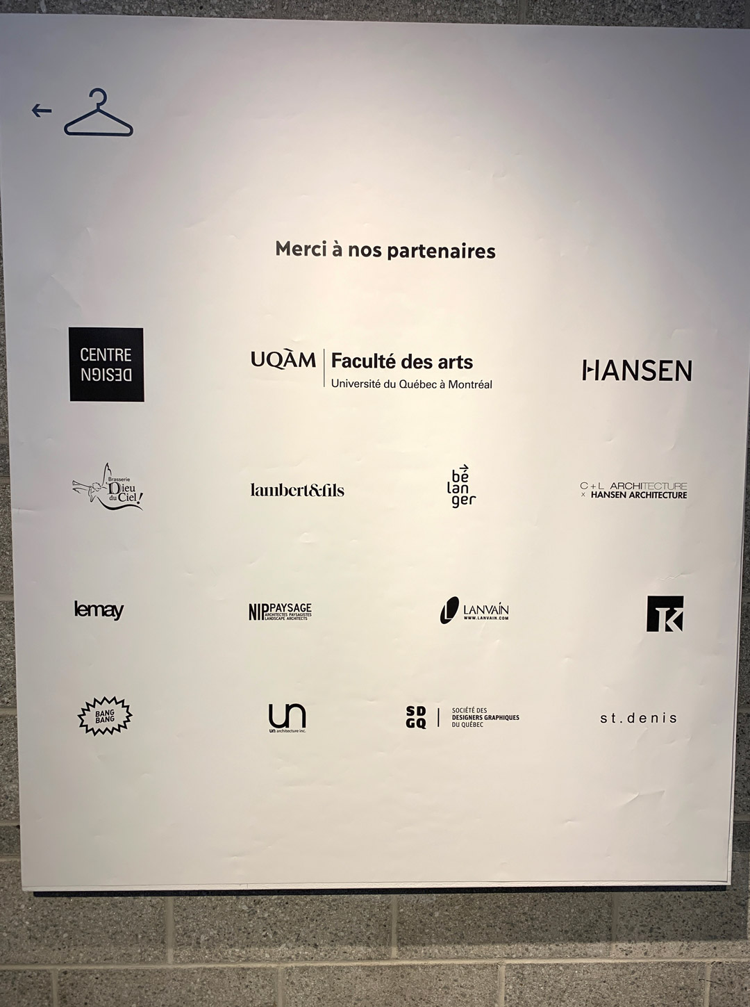 Commandite de l'annuel de design de l'Uqam